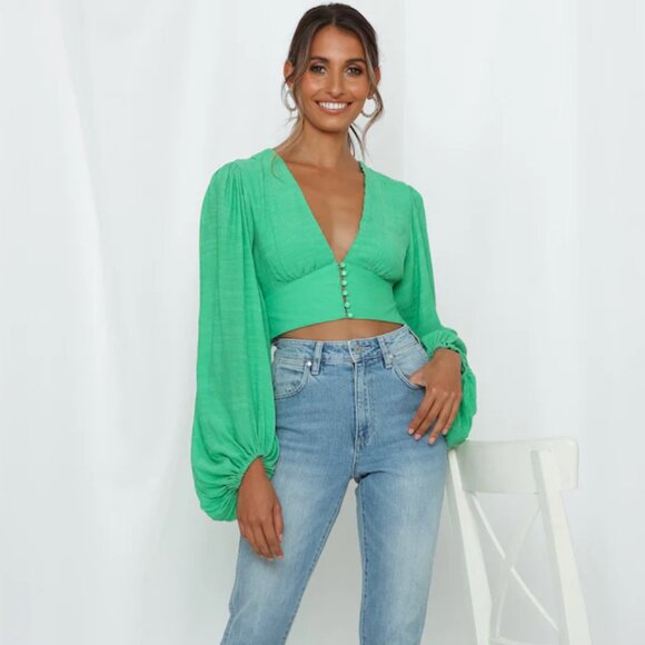 NWT Hello Molly Agyness Top - Picture 4 of 10